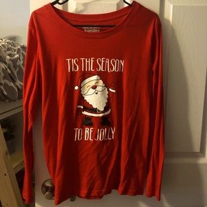 Women’s Red long sleeve T-shirt